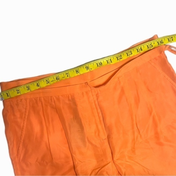 Tibi orange silk pants size 6 - Picture 7 of 10